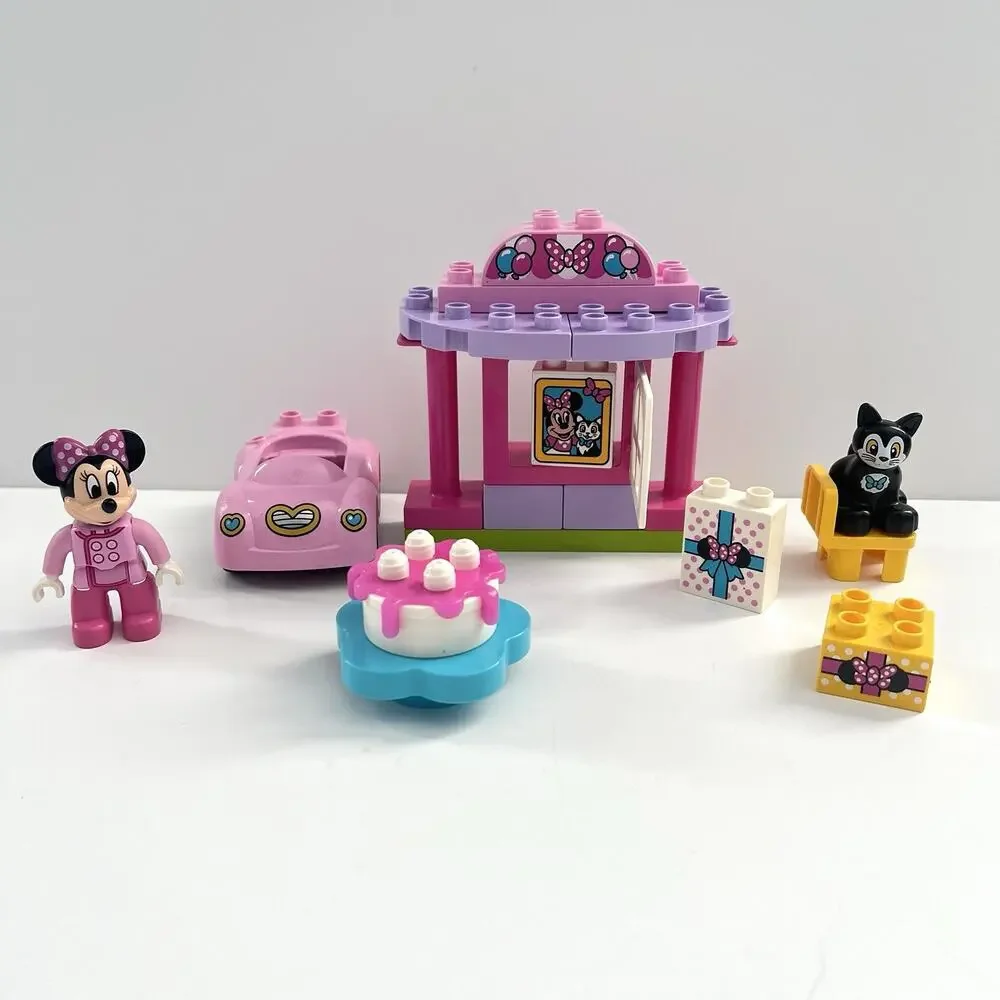 Lego Duplo Disney 10873 Minnie's Birthday Party Mouse Complete Toy Building Set